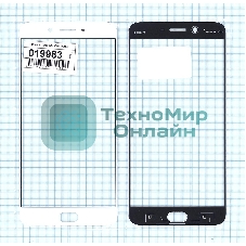 Защитное стекло для Oppo R9s Plus белый