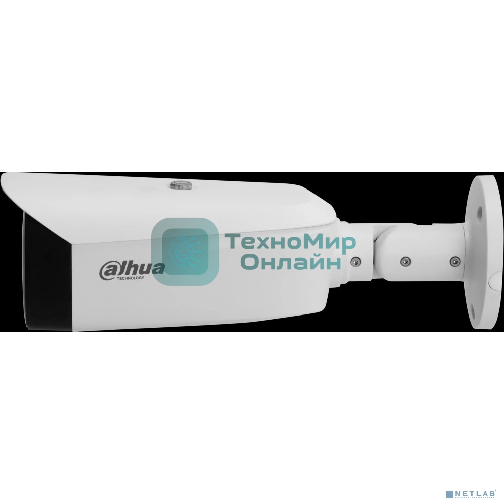 Уличная цилиндрическая IP-видеокамера TiOC Dahua DH-IPC-HFW3849T1P-AS-PV-0280B-S5 с ИИ и активным сдерживанием 8Мп, 1/2.7” CMOS, объектив 2.8мм, видеоаналитика, ИК 30м, LED 30м, IP67