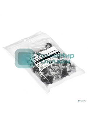 Крепежный комплект ExeGate CNS-M6-20 (винт, шайба, квадратная гайка, упаковка 20шт)