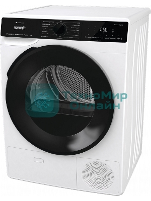 Сушильная машина Gorenje DPNA82WIFI/C белый, 8 кг, сушка - конденсационная, программ - 15, 60 x 85 x 65.3 см