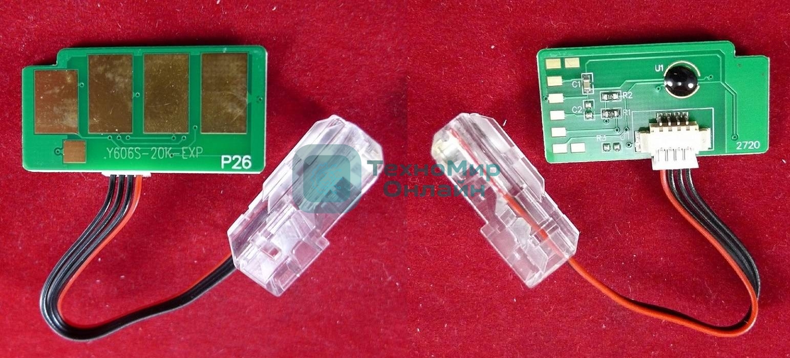 Чип ELP для Samsung CLX-9350ND (CLT-Y606S) Yellow 20K (Китай)