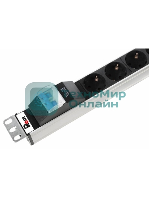 Блок распределения питания ЦМО R-16-7S-A-440-K гор.размещ. 7xSchuko базовые 16A C14