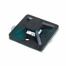 Площадка самоклеящаяся Rexant 25х25 мм, черная, упаковка 100 шт.