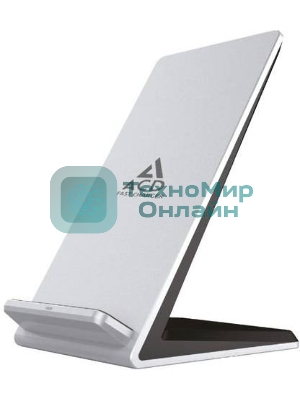 Сетевое зарядное устройство ACD-W102S-F1S 10Вт, беспроводная Qi, 2-катушки с QC, 5В/2А ~ 9В/1,8А RTL