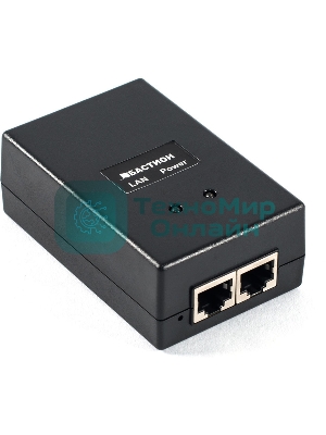 Инжектор POE PSE-PoE.220AC/28VA 55 В 0,5 А стандарты IEEE 802.3af, IEEE 802.3at. POE Injector PSE-PoE.220AC/28VA 55V 0.5A IEEE 802.3af, IEEE 802.3at standards.