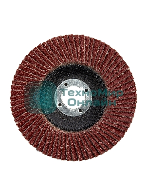 Круг лепестковый торцевой Matrix, P 24, 125 х 22,2 мм