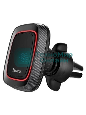 Автомобильный держатель для смартфона Hoco CA23, на дефлектор, магнитный, черный