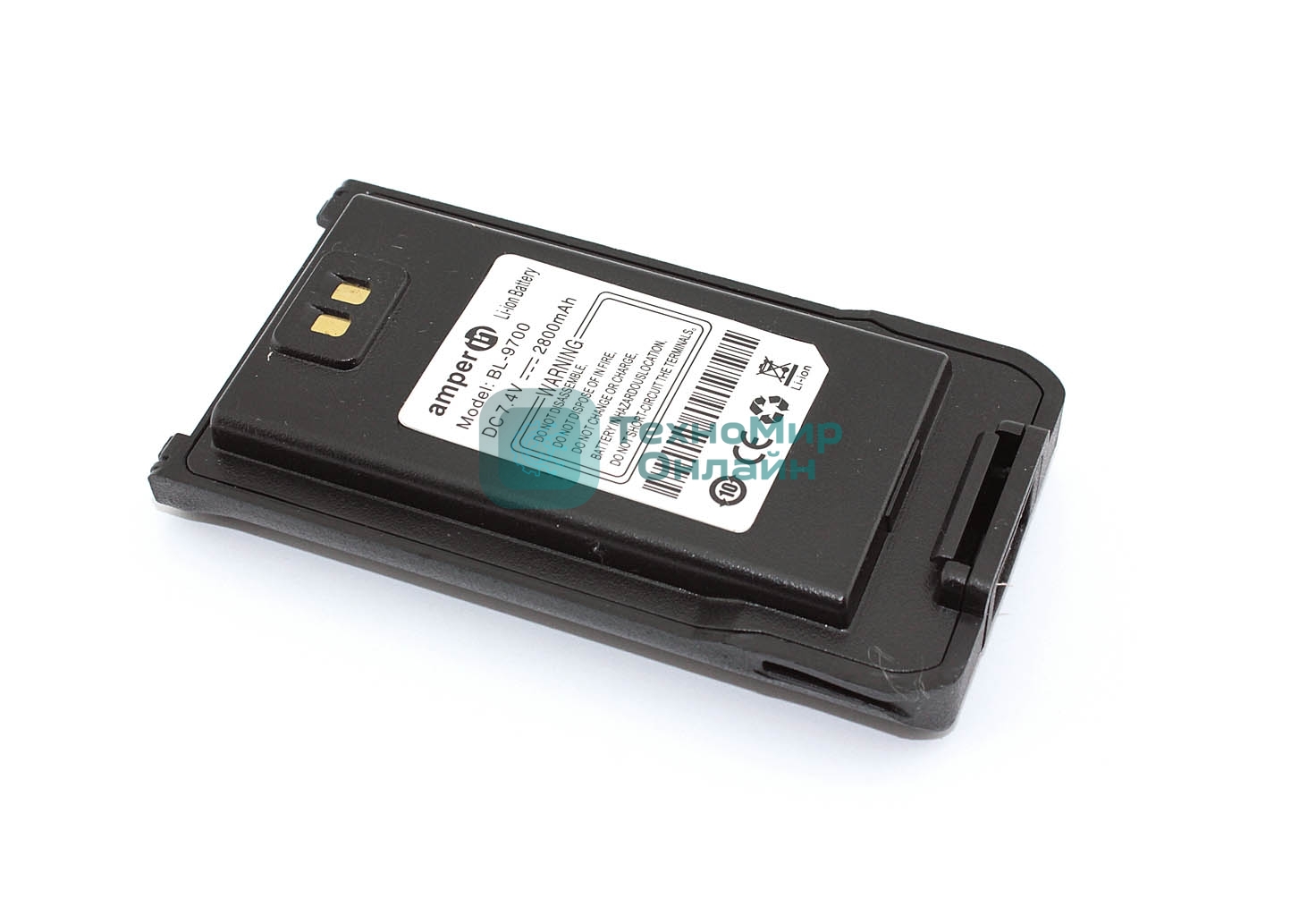 Аккумулятор Amperin для Baofeng BF-A58 BF-9700 UV-XR BF-S56 Max (BL-970) 2800 mAh 7.4V Li-ion