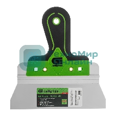 Шпатель фасадный Сибртех, нержавеющая сталь 420S45, 200 мм, двухкомпонентная рукоятка