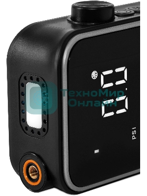 Автомобильный компрессор Digma QBK-120G серый, шланг 0.2м