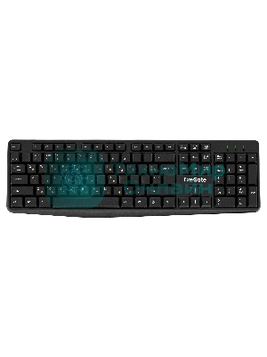 Клавиатура проводная ExeGate EX298364RUS Smart K120 (USB, полноразмерная, влагозащищенная, 104кл., Enter большой, длина кабеля 1,6м, черная, RTL)