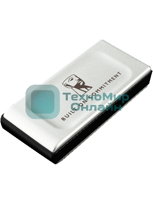 Внешний SSD Kingston XS2000, 500 Gb, USB 3.2 Gen 2x2 Type-C, R/W 2000/2000, серебристый