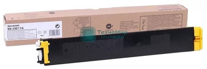 Картридж лазерный Sharp MX-1810/2010/2310/3111 (MX23GTYA) желтый (10000 копий)