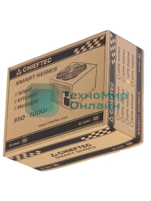 Блок питания Chieftec GPS-650A8, 650Вт, 80 PLUS, 120мм, черный