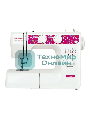 Швейная машина Janome 1543 белый