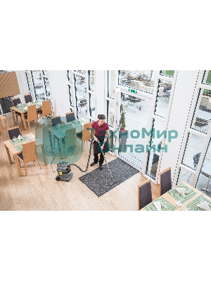 Пылесос Karcher NT 22/1 Ap L серый, 1300 Вт, уборка влажная и сухая, пылесборник мешок 22 л