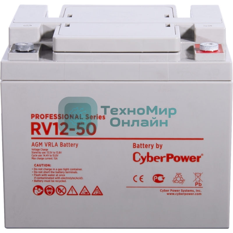 Батарея PS CyberPower Professional series RV 12-50/12V 50 Ah