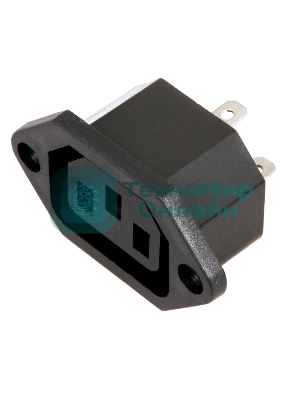 Сетевое гнездо на корпус Rexant (1 шт.) (пакет БОПП)