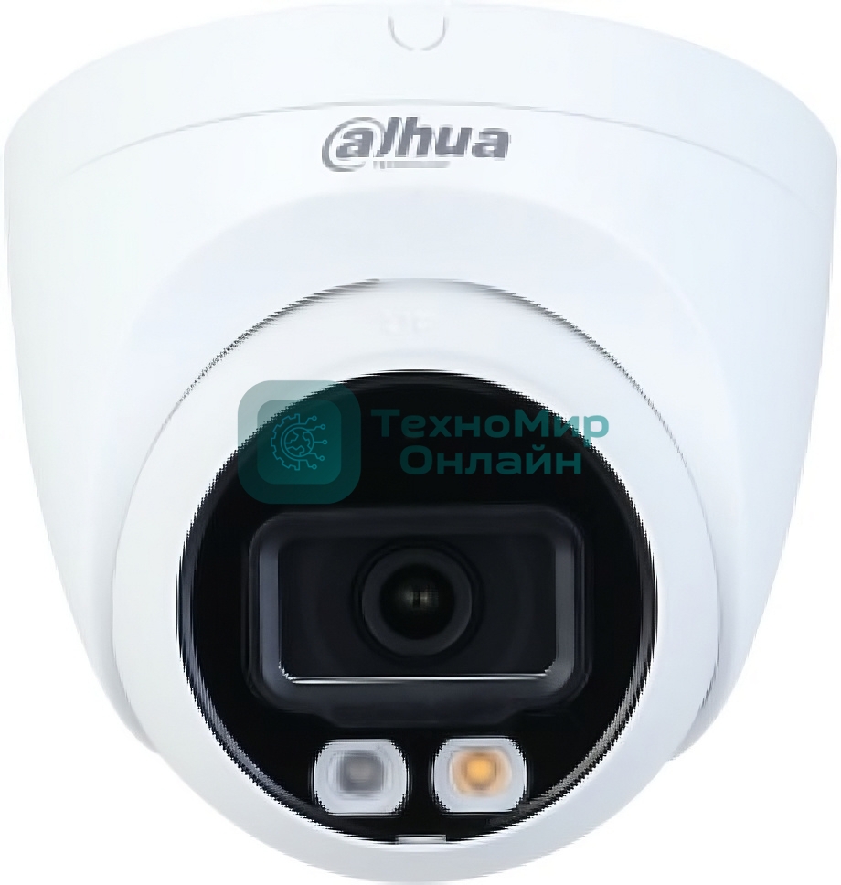 Видеокамера Dahua DH-IPC-HDW2449TP-S-IL-0360B уличная купольная IP-видеокамера 4Мп 1/2.7” CMOS объектив 3.6мм