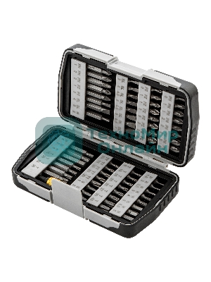 Набор бит Matrix магнитный адаптер crv в плат.боксе 64шт