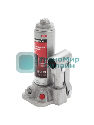 Домкрат Matrix бутылочный 2т h подъема 181–345мм