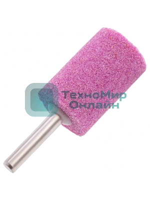 Шарошка абразивная Matrix, цилиндр удлин., 25 x 38 мм, хвостовик 6 мм, F46, 3шт.