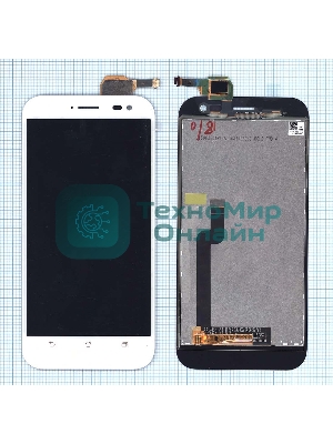 Дисплей для Asus ZenFone Zoom ZX551ML белый