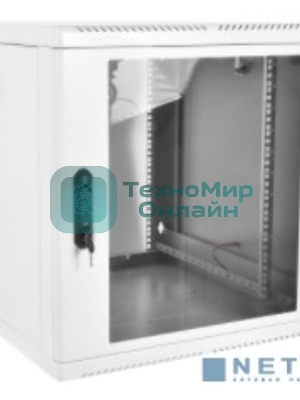 Шкаф телеком. настенный разборный 15U (600х650), съемные стенки, дверь стекло (ШРН-M-15.650)