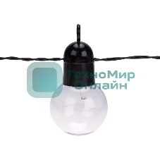 Гирлянда садовая Rexant Сэвил, 398см, 3000К, встроенный аккумулятор, солнечная панель,коллекция Лондон