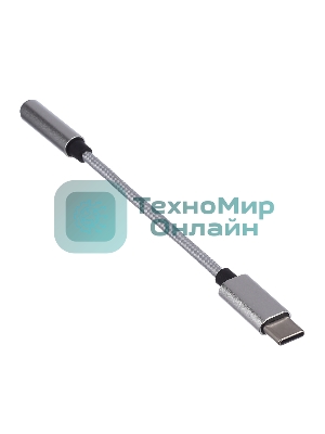 Адаптер GoPower Jack3.5мм(F)-TYPE-C(M) 00-00027481 0.1M белый