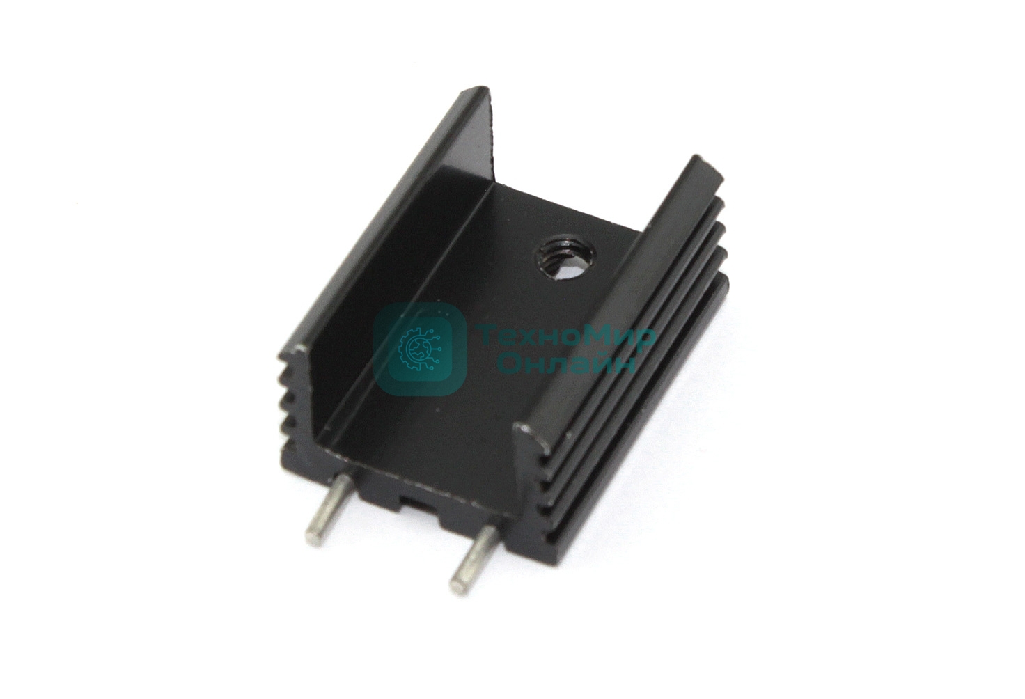 Аллюминиевый радиатор TO-220 Mosfet, 20x15x10 мм, 2Pin