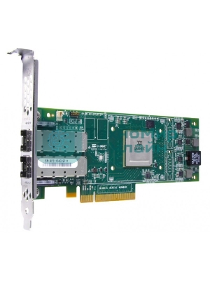Контроллер Qlogic QLE2672-CK 16Gb Dual Port FC HBA x8 PCIe LC multi-mode optic
