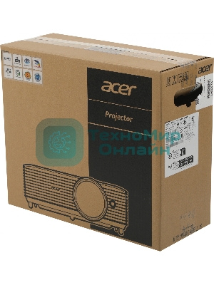 Проектор Acer X1228i, DLP 3D, XGA, 4500Lm, 20000/1, HDMI, Wifi, 2.7kg, Euro Power EMEA