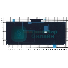 Подложка для клавиатуры Apple MacBook Pro Retina 13