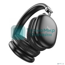 Беспроводные/проводные наушники HOCO W35 Max черный, полноразмерные, Bluetooth + проводной, до 90 ч.