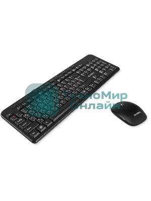 Комплект клавиатура + мышь SVEN KB-C3200W беспроводные клавиатура и мышь, черные