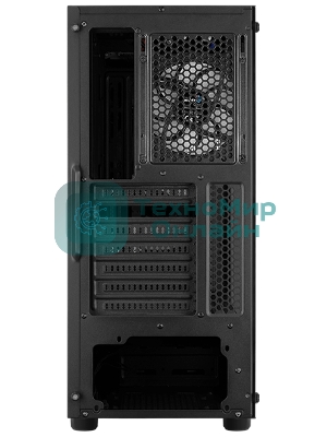 Компьютерный корпус Aerocool/Formula Menace Saturn FRGB-G-BK-v1 черный без БП ATX 4x120мм 2xUSB2.0 1xUSB3.0 audio bott PSU