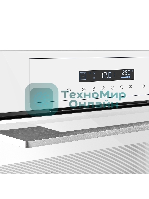 Шкаф духовой электрический Maunfeld AEOD60103BG, 60л, дверца с 3 стеклами, бежевый