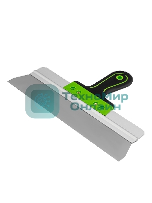 Шпатель фасадный Сибртех, нержавеющая сталь 420S45, 350 мм, двухкомпонентная рукоятка