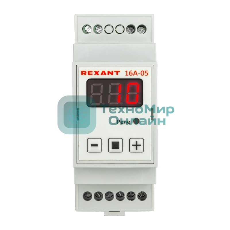 Терморегулятор Rexant TermoStat 16A-05 (на DIN-рейку)