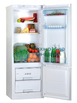 Холодильник Pozis RK-102 серебристый двухкамерный 188/57 л морозилка снизу