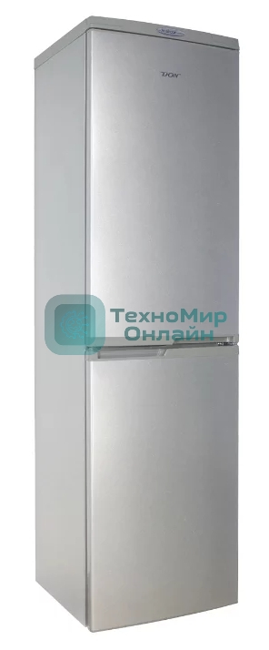 Холодильник DON R-297 MI металлик искристый двухкамерный 225/140л морозилка снизу