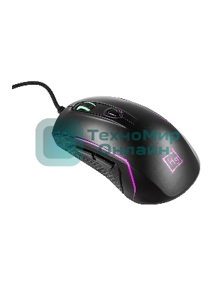 Мышь проводная Harper Gaming Kickback GM-P05 черный, 10000 dpi, USB, кнопки - 8