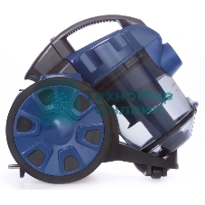 Пылесос SUPRA VCS-1832 синий, 360/1800 Вт, уборка сухая, пылесборник контейнер 2 л