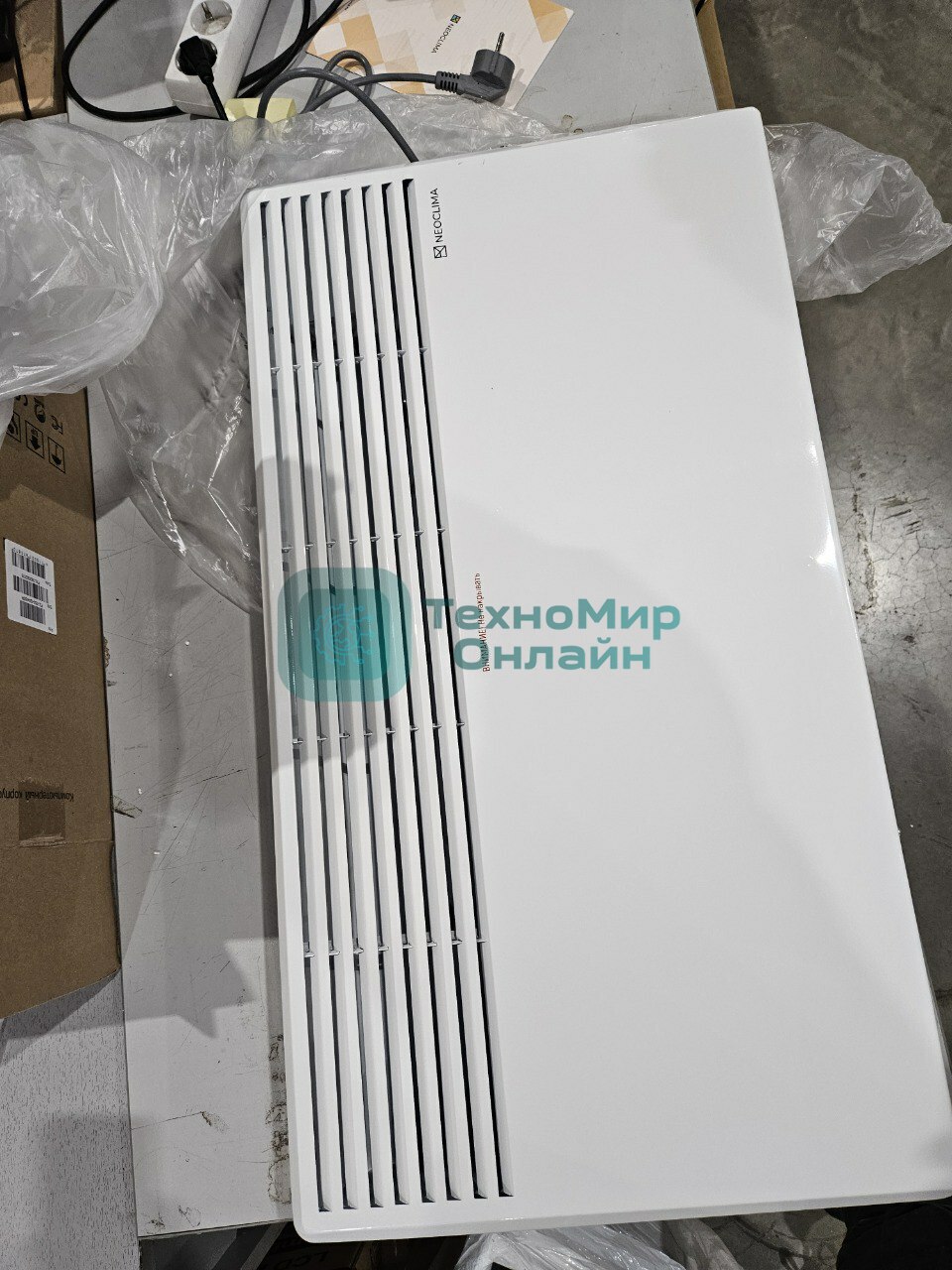 (Поврежденный товар) Конвектор электрический Neoclima Comforte T2.0 ЭВНА-2,0/230С2 (сшп) белый, 2000 Вт, 25 м2, термостат [См.описание!]