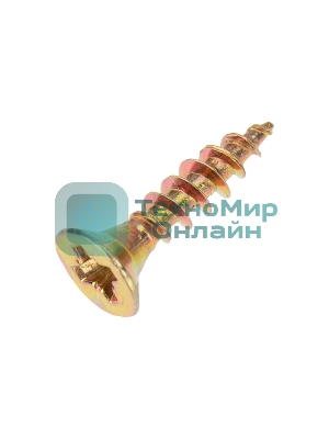 Саморез универсальный Kranz 3.5х16, желтый цинк, упаковка поставщика (32 000 шт.)