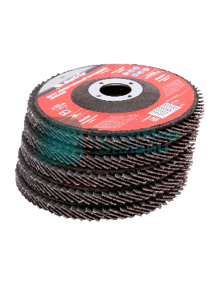 Круг лепестковый торцевой Matrix, P 24, 125 х 22,2 мм