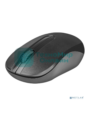 Мышь беспроводная Defender Datum MM-285 черный, 1600 dpi, радиоканал, USB, кнопки - 3