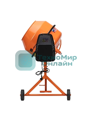Бетоносмеситель Сибртех БСН-160П 500 Вт, 160 л, полиамидный венец