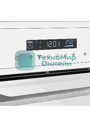 Шкаф духовой электрический Maunfeld AEOD60103BG, 60л, дверца с 3 стеклами, бежевый